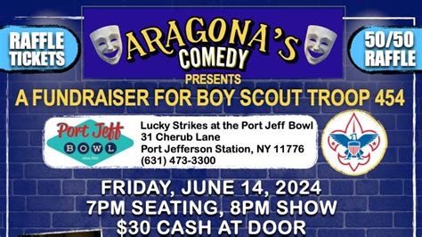 Aragonas Comedy Presents A Fundraiser For Leukemia .